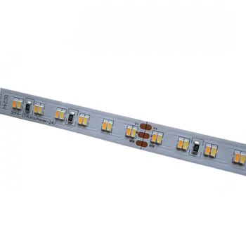 5mX Magas minőségű 3014SMD LED szalag lámpa dc 24 vac bemeneti 224LED/m CW+WW szín hőmérséklet állítható, Nem vízálló ingyenes szállítás