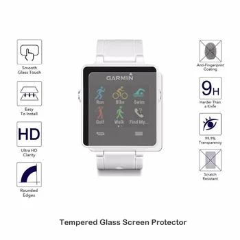 9H Edzett Üveg LCD Képernyő Védő Pajzs Film Fedezni Garmin Vivoactive