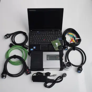 A legjobb Minőségű, Szuper MB SD C5 Csillag Diagnosztikai Eszköz a X201t Laptop Telepített Szoftver Legújabb Windows10 Pro HASZNÁLATRA KÉSZ