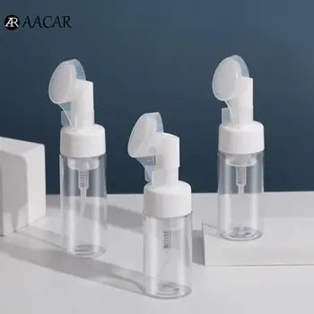 Habzó szappan Üveg Arc Tisztító Hab Készítő Üveg, Szilikon, Tiszta Ecsettel Hordozható Facewashing Hab Hab Palackok