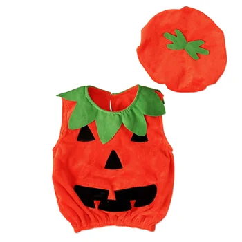 Halloween Pumpkin Cosplay Meghatározott Puha, Kényelmes Anyagból Baba Halloween Babák, öltöztetős