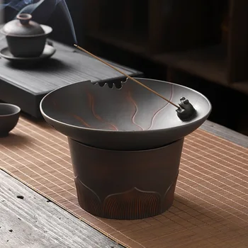 Jianshui Lila Fazekas Tea Szoba Multi-Funkcionális Kimerült Tea Jar Filter Tea Maradék Hordó Fedelét, Tea-Medence Csésze Tea Mosás