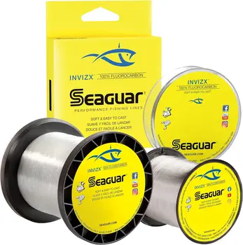 Seaguar Invizx Fluor 100% - Ig Japán Eredeti Sokk Vezető Damil Fluor Vezető Line Monofil Pontyozó Drót