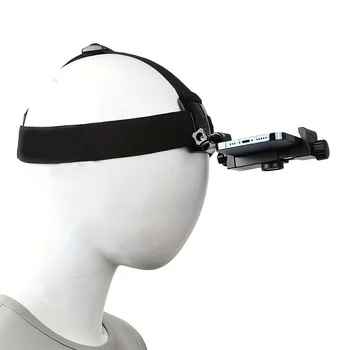 Állítható fej-szerelt mobil telefon kamera rögzített konzol első személyű perspektíva felvétel élő adás fejpánt konzol