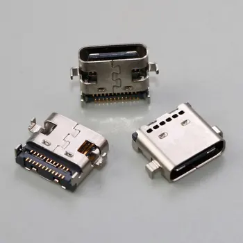 2-20DB USB DIY 24Pin USB-C USB 3.1 C Típusú Női Aljzat Csatlakozó SMT Típusú Nagy Sebességű Adat interfész Micro 3.1