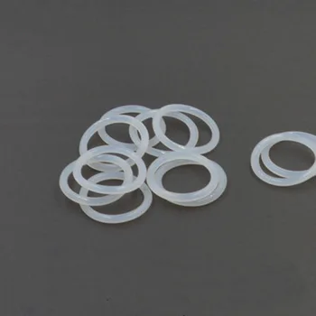 2db 3.5 mm huzal átmérő fehér szilikon O-gyűrű külső vízhatlan szigetelés gumi 210mm-250mm, külső átmérő