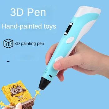 3D Nyomtatás, Toll, háromdimenziós Festmény DIY Kézzel készített Gyermekek Oktatási Játékok, színes Opcionális, 3D Toll