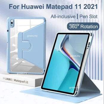 A Huawei MatepadAir11.5 2023 11 Esetben 2021 360 fokban elforgatható Fedezni MatePad SE 10.4 Pro11 2024 10.8 10.4 A Toll Slot