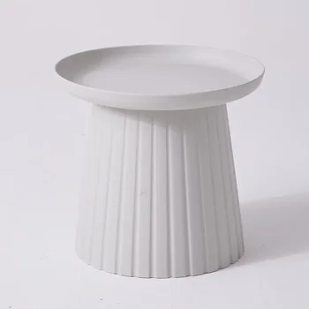 A Luxus Egyszerű Dohányzóasztal Nappali Lakás Műanyag Modern Design Dohányzóasztal Art Corner Kerek Salontafel Otthon Bútor