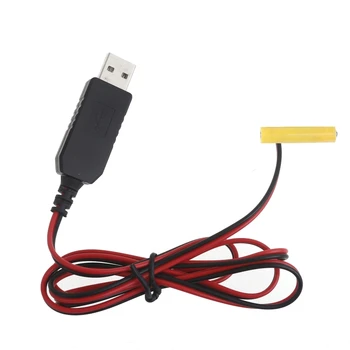 AAA Eliminators USB-hálózati Kábel Cserélje ki 1x 1,5 V AAA Elektromos Játék Óra LED Órák N0HC