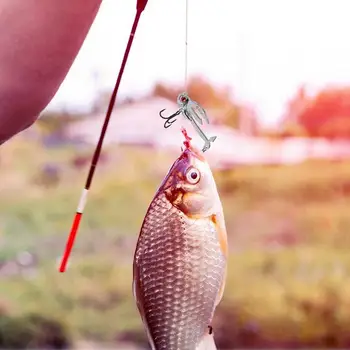 Basszus Halászati Csalit Mesterséges Csali Nehéz Plopper Farok Hal Kezelni Halászati Csalit Hamis Horgász Csali VIB 3D Szemek Halászati Tartozékok