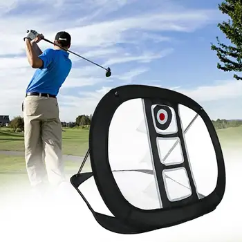 Golf Forgácsolás Nettó Golf Ütő Net Rendszer Easy Setup Golf Képzés Nettó