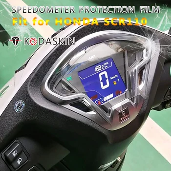 KODASKIN Motorkerékpár TPU Eszköz Védelem Sebességmérő Vízálló Védőfólia Hidrogél Film Alkalmas HONDA SCR110