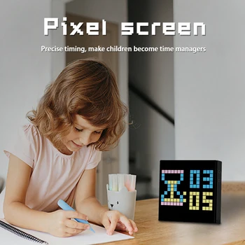 LED Pixel Kijelző ALKALMAZÁS, Vezérlés Programozható Éjszakai Fény DIY Szöveg Minta Animáció Smart LED Pixel Otthon Hálószoba Bár Decro