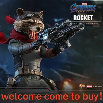 Marvel 1/6 Mms548 Rocket Raccoon Bosszú Angyalai: Végjáték Ver. Eredeti Gyűjthető Dekoráció Ábra Anime Cselekvési Modell Játékok