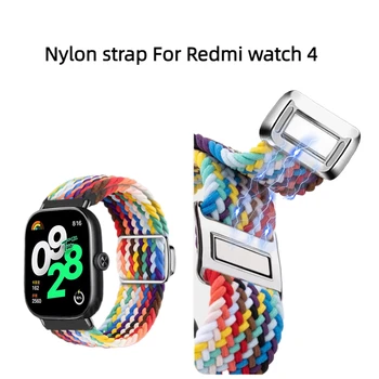 Nylon Heveder Redmi óra 4 Correa Karkötő Csere Sport Watchband Redmi Watch4 SmartWatch Karszalag Nő Férfi Szíj