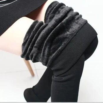 Plus-size gyapjú, vastag gyöngy, gyapjú leggings őszi-téli robbanásveszélyes lábára, hogy melegen & viselni egy test nadrág