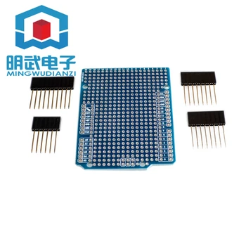 Prototípus PCB Prototípus Terjeszkedés Testület Kék Kísérleti Tábla 4 Hosszú Pin Fejlécek az UNO