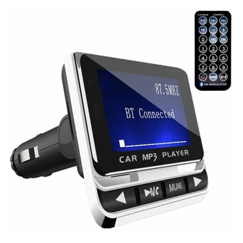 Vezeték nélküli FM Transmitter Player Rádió Adapter USB Autó Távirányító