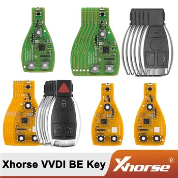 Xhorse VVDI Kulcs Pro Továbbfejlesztett Változata, 3/4-es Gombok Okos Autó Kulcs Shell Mercedes Benz MB BGA 315/433MHz Tudja Alakítani PCB